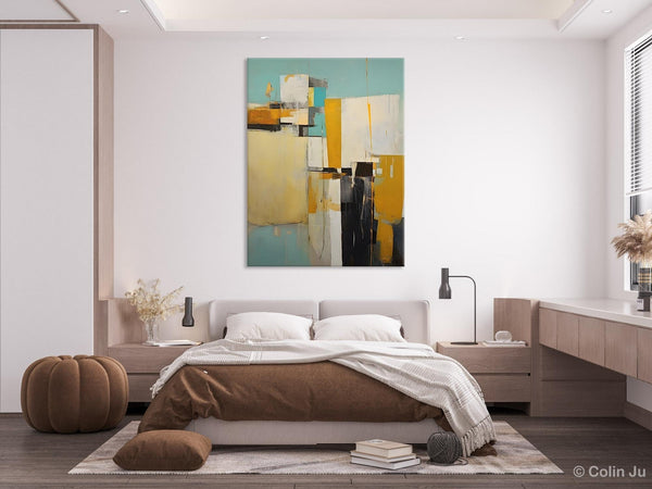 Oversized Abstract Wall Art Paintings, Original Modern Artwork, Large Wall Art Painting for Bedroom, Contemporary Acrylic Painting on Canvas-HomePaintingDecor