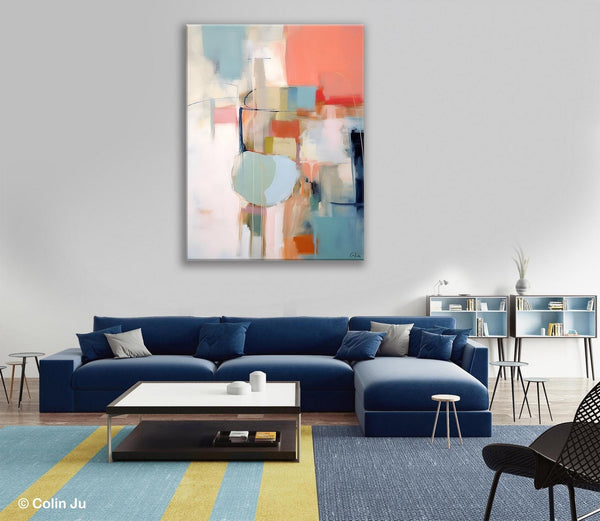Large Modern Paintings, Original Abstract Canvas Art, Large Wall Painting for Bedroom, Hand Painted Canvas Art, Acrylic Painting on Canvas-HomePaintingDecor