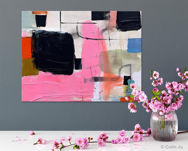 Contemporary Painting on Canvas, Extra Large Wall Art Paintings, Simple Canvas Art, Original Canvas Art for sale, Simple Abstract Paintings-HomePaintingDecor