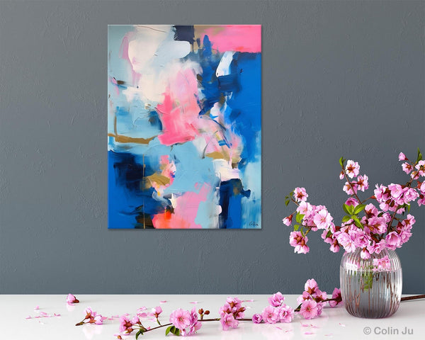 Large Abstract Painting for Bedroom, Oversized Canvas Wall Art Paintings, Original Modern Artwork, Contemporary Acrylic Painting on Canvas-HomePaintingDecor