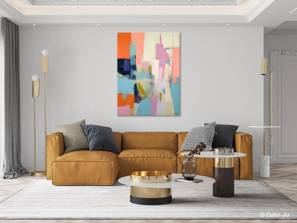 Large Modern Canvas Art for Bedroom, Original Wall Art Paintings, Large Paintings for Sale, Hand Painted Canvas Art, Acrylic Art on Canvas-HomePaintingDecor