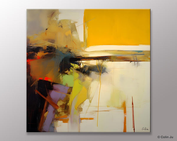 Large Abstract Art for Bedroom, Modern Acrylic Art, Modern Original Abstract Art, Simple Canvas Paintings for Sale, Contemporary Canvas Art-HomePaintingDecor