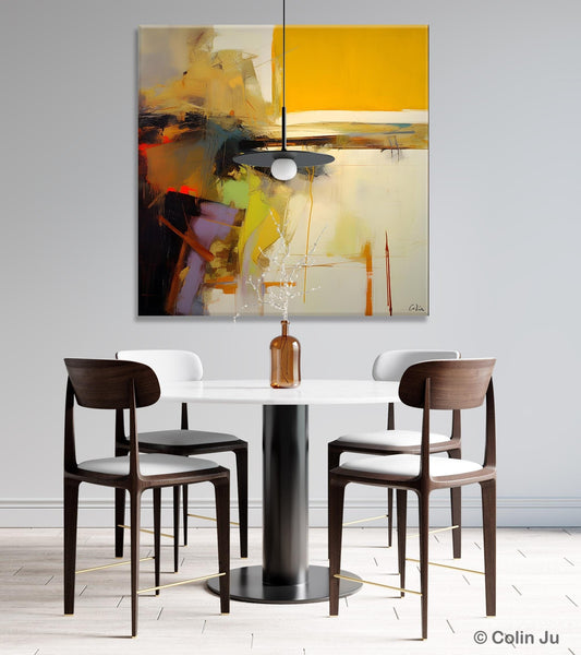 Large Abstract Art for Bedroom, Modern Acrylic Art, Modern Original Abstract Art, Simple Canvas Paintings for Sale, Contemporary Canvas Art-HomePaintingDecor