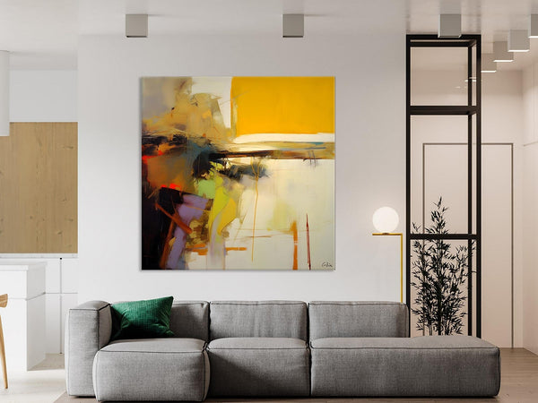 Large Abstract Art for Bedroom, Modern Acrylic Art, Modern Original Abstract Art, Simple Canvas Paintings for Sale, Contemporary Canvas Art-HomePaintingDecor