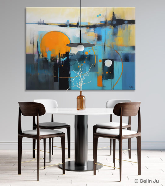 Oversized Canvas Wall Art Paintings, Original Modern Artwork, Large Abstract Painting for Bedroom, Contemporary Acrylic Painting on Canvas-HomePaintingDecor