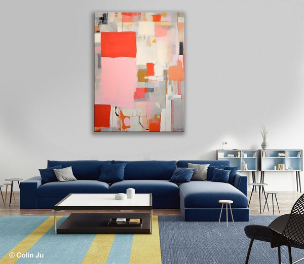 Original Wall Art Paintings, Large Paintings for Sale, Large Modern Canvas Art for Bedroom, Hand Painted Canvas Art, Acrylic Art on Canvas-HomePaintingDecor