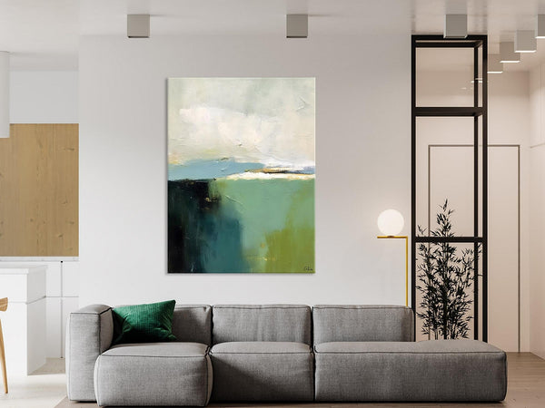 Simple Modern Wall Art, Oversized Contemporary Acrylic Paintings, Original Abstract Paintings, Extra Large Canvas Painting for Living Room-HomePaintingDecor