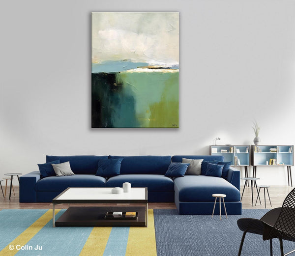 Simple Modern Wall Art, Oversized Contemporary Acrylic Paintings, Original Abstract Paintings, Extra Large Canvas Painting for Living Room-HomePaintingDecor