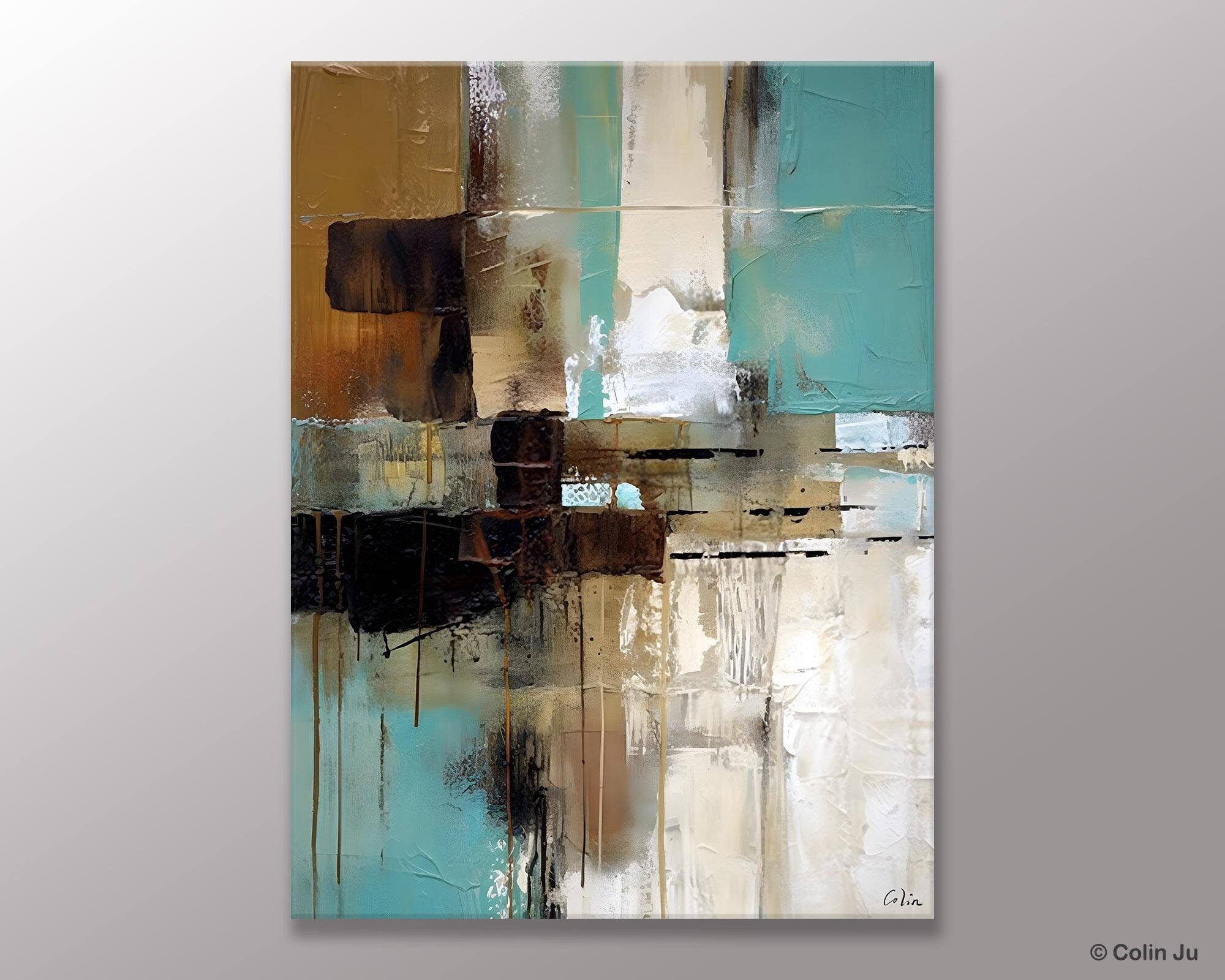 Hand Painted Canvas Art, Modern Paintings, Extra Large Paintings for Living Room, Large Contemporary Wall Art, Original Abstract Painting-HomePaintingDecor