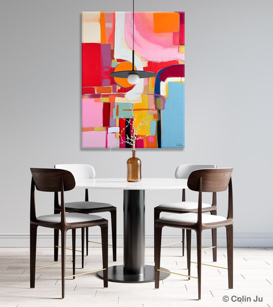 Simple Modern Wall Art, Oversized Contemporary Canvas Art, Original Abstract Paintings, Extra Large Acrylic Painting for Living Room-HomePaintingDecor