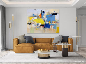 Large Canvas Art for Sale, Original Abstract Art Paintings, Hand Painted Canvas Art, Acrylic Painting on Canvas, Large Painting for Bedroom-HomePaintingDecor