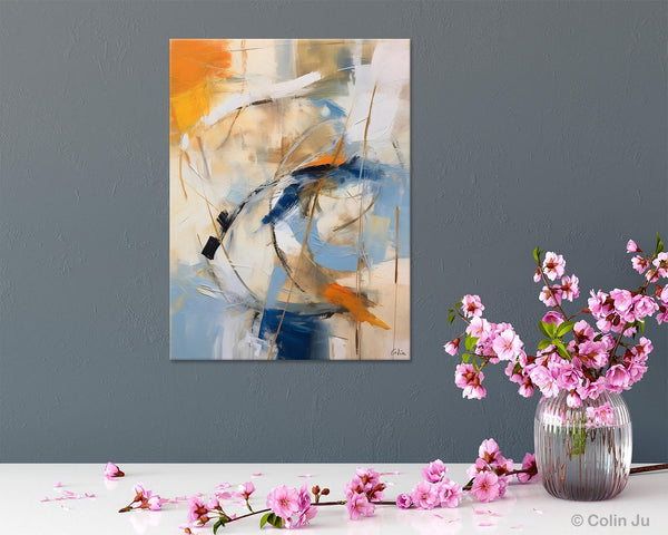 Modern Acrylic Paintings, Large Paintings for Living Room, Contemporary Wall Art Paintings, Hand Painted Canvas Art, Original Abstract Art-HomePaintingDecor