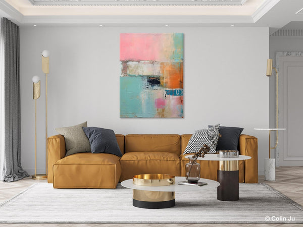 Canvas Paintings for Dining Room, Oversized Modern Wall Art, Acrylic Painting on Canvas, Contemporary Paintings, Original Abstract Paintings-HomePaintingDecor