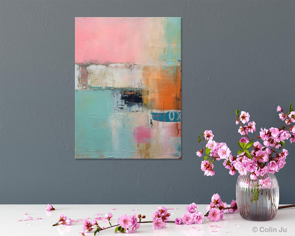 Canvas Paintings for Dining Room, Oversized Modern Wall Art, Acrylic Painting on Canvas, Contemporary Paintings, Original Abstract Paintings-HomePaintingDecor