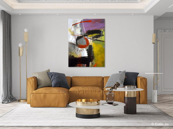 Large Original Artwork, Contemporary Acrylic Painting on Canvas, Large Wall Art Paintings for Living Room, Modern Canvas Art Paintings-HomePaintingDecor