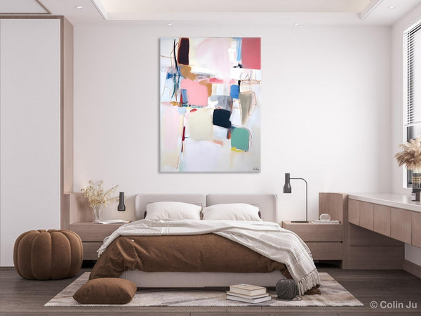 Abstract Painting on Canvas, Contemporary Acrylic Paintings, Extra Large Canvas Painting for Bedroom, Original Abstract Wall Art for Sale-HomePaintingDecor