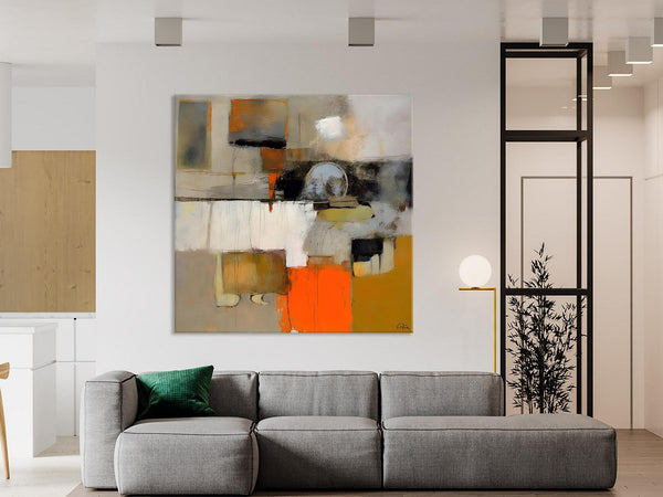Contemporary Canvas Art, Modern Acrylic Artwork, Buy Art Paintings Online, Original Modern Paintings, Large Abstract Painting for Bedroom-HomePaintingDecor