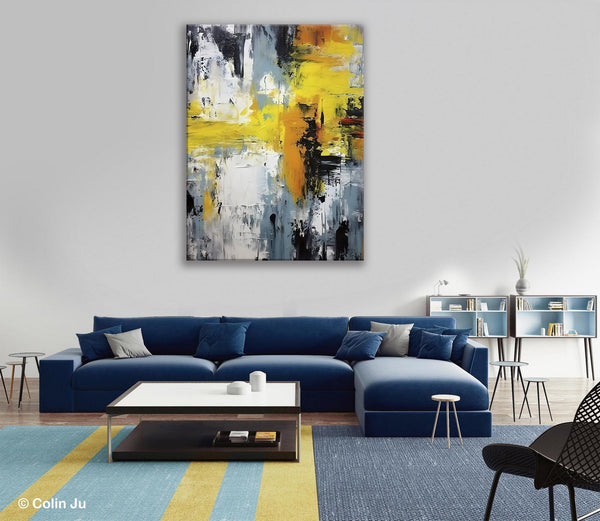 Large Modern Paintings, Contemporary Wall Art, Hand Painted Canvas Art, Extra Large Paintings for Living Room, Original Abstract Painting-HomePaintingDecor