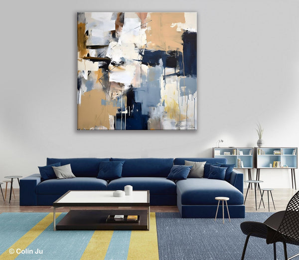 Large Wall Art for Bedroom, Abstract Modern Acrylic Art, Canvas Paintings for Sale, Modern Original Abstract Art, Contemporary Canvas Art-HomePaintingDecor