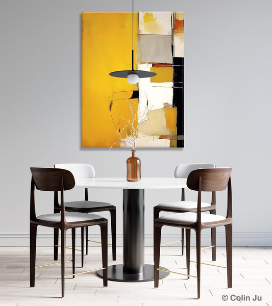 Original Canvas Artwork, Large Wall Art Painting for Dining Room, Oversized Abstract Art Paintings, Contemporary Acrylic Painting on Canvas-HomePaintingDecor