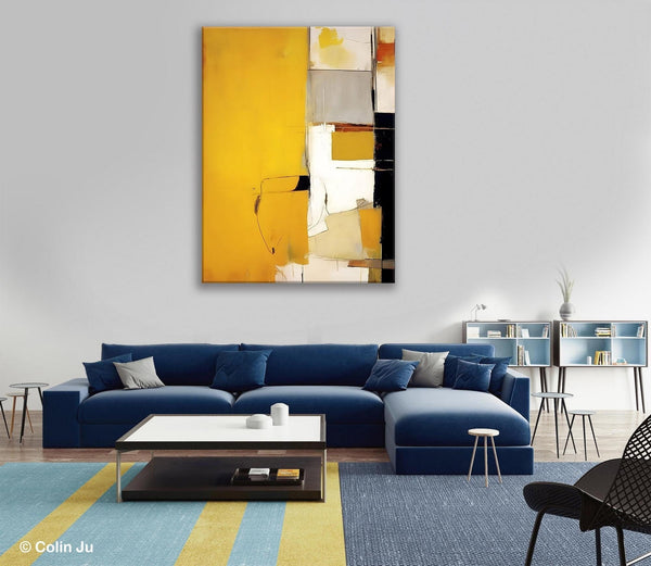 Original Canvas Artwork, Large Wall Art Painting for Dining Room, Oversized Abstract Art Paintings, Contemporary Acrylic Painting on Canvas-HomePaintingDecor