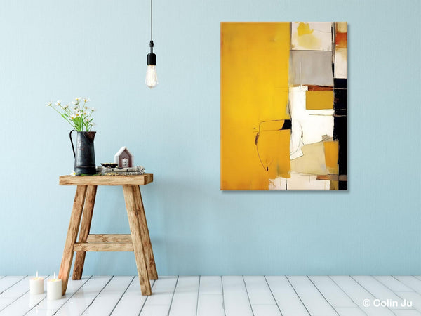 Original Canvas Artwork, Large Wall Art Painting for Dining Room, Oversized Abstract Art Paintings, Contemporary Acrylic Painting on Canvas-HomePaintingDecor