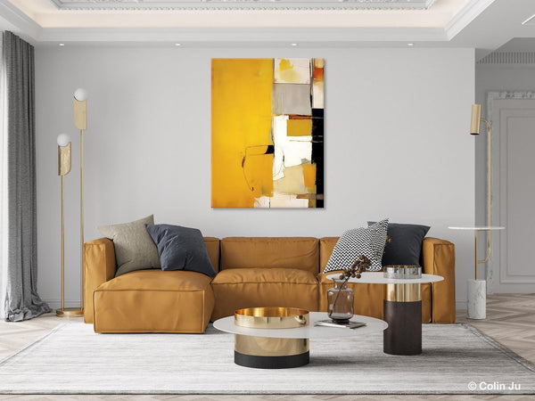Original Canvas Artwork, Large Wall Art Painting for Dining Room, Oversized Abstract Art Paintings, Contemporary Acrylic Painting on Canvas-HomePaintingDecor