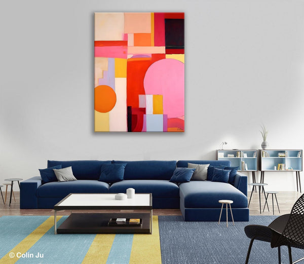 Large Wall Painting for Bedroom, Hand Painted Canvas Art, Large Modern Paintings, Original Abstract Canvas Art, Acrylic Painting on Canvas-HomePaintingDecor