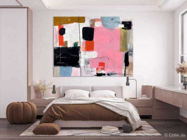 Modern Wall Art Ideas for Bedroom, Large Canvas Paintings, Original Abstract Art, Hand Painted Canvas Art, Contemporary Acrylic Paintings-HomePaintingDecor