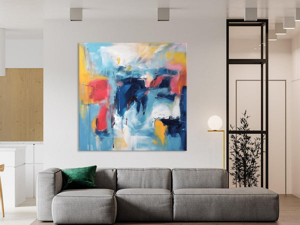 Abstract Paintings for Bedroom, Original Modern Paintings, Large Contemporary Canvas Art, Modern Acrylic Artwork, Buy Art Paintings Online-HomePaintingDecor