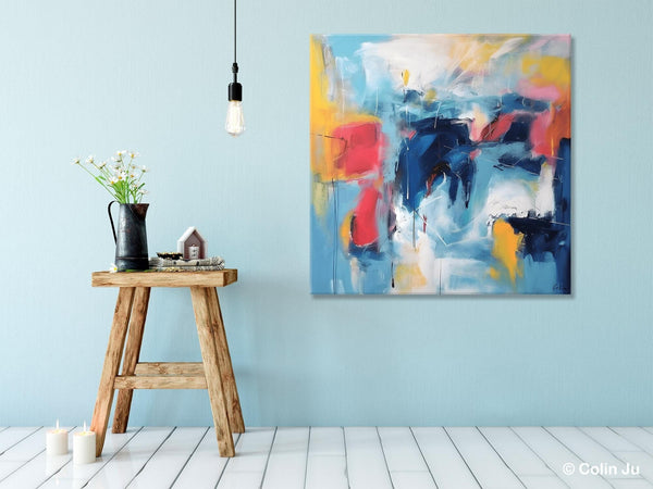 Abstract Paintings for Bedroom, Original Modern Paintings, Large Contemporary Canvas Art, Modern Acrylic Artwork, Buy Art Paintings Online-HomePaintingDecor