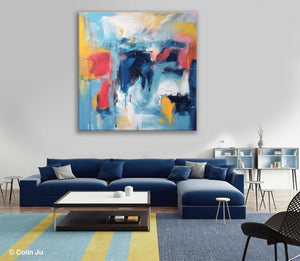 Abstract Paintings for Bedroom, Original Modern Paintings, Large Contemporary Canvas Art, Modern Acrylic Artwork, Buy Art Paintings Online-HomePaintingDecor