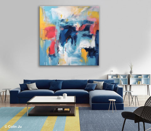 Abstract Paintings for Bedroom, Original Modern Paintings, Large Contemporary Canvas Art, Modern Acrylic Artwork, Buy Art Paintings Online-HomePaintingDecor