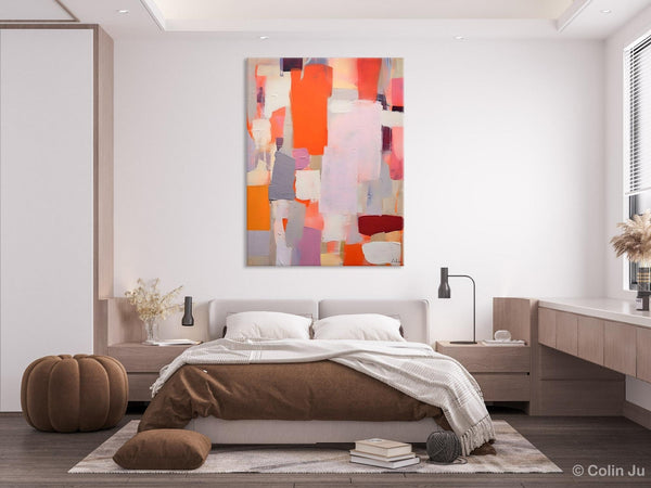 Abstract Wall Paintings, Heavy Texture Canvas Art, Large Contemporary Wall Art, Extra Large Paintings for Bedroom, Original Modern Painting-HomePaintingDecor