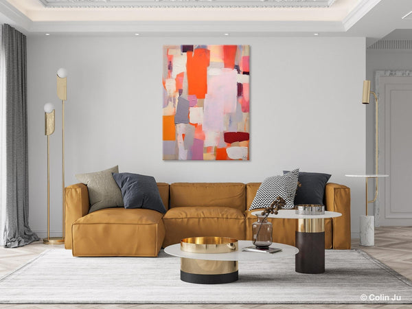 Abstract Wall Paintings, Heavy Texture Canvas Art, Large Contemporary Wall Art, Extra Large Paintings for Bedroom, Original Modern Painting-HomePaintingDecor