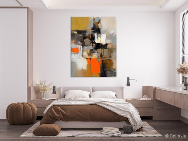 Acrylic Painting on Canvas, Modern Paintings, Extra Large Paintings for Dining Room, Large Contemporary Wall Art, Original Abstract Painting-HomePaintingDecor