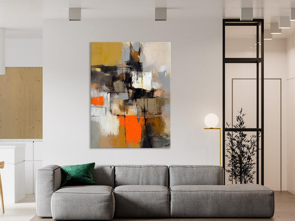 Acrylic Painting on Canvas, Modern Paintings, Extra Large Paintings for Dining Room, Large Contemporary Wall Art, Original Abstract Painting-HomePaintingDecor