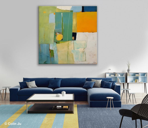 Original Modern Wall Paintings, Contemporary Canvas Art, Abstract Painting for Bedroom, Modern Acrylic Artwork, Heavy Texture Canavas Art-HomePaintingDecor