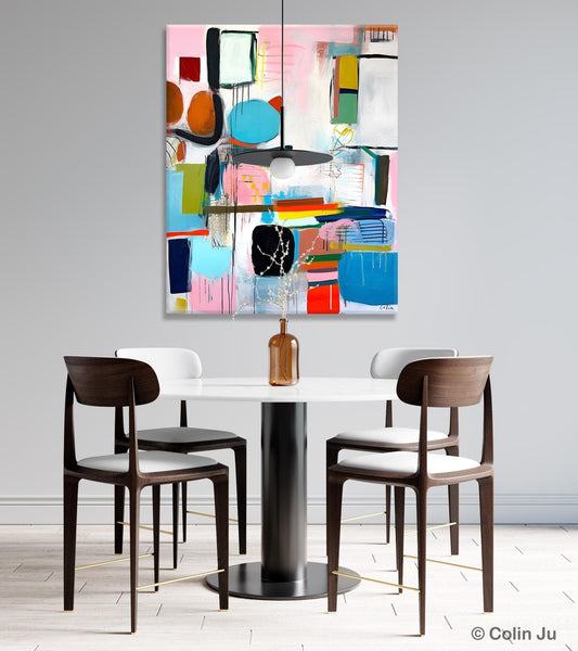 Original Acrylic Wall Art, Oversized Contemporary Acrylic Paintings, Abstract Canvas Paintings, Extra Large Canvas Painting for Living Room-HomePaintingDecor