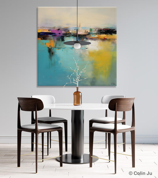 Large Abstract Painting for Bedroom, Modern Acrylic Paintings, Original Modern Wall Art Paintings, Oversized Contemporary Canvas Paintings-HomePaintingDecor