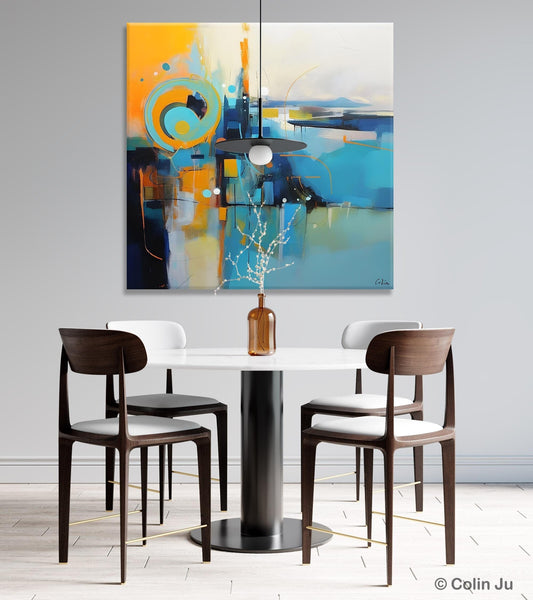 Modern Acrylic Paintings, Large Abstract Painting for Bedroom, Original Modern Wall Art Paintings, Oversized Contemporary Canvas Paintings-HomePaintingDecor