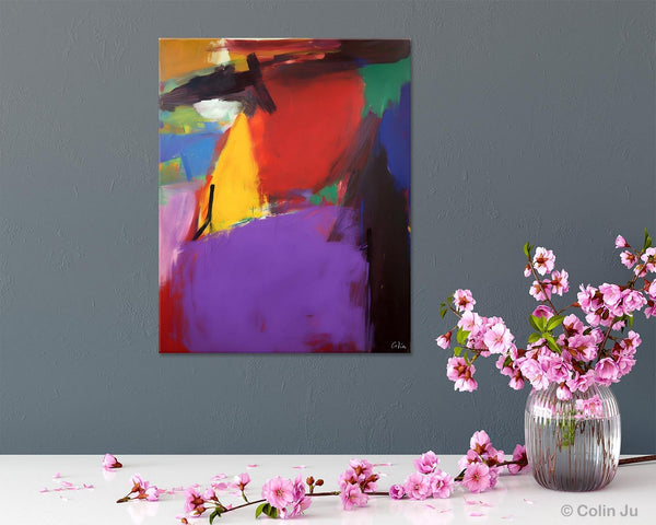 Abstract Painting on Canvas, Extra Large Abstract Painting for Living Room, Large Original Abstract Wall Art, Contemporary Acrylic Paintings-HomePaintingDecor