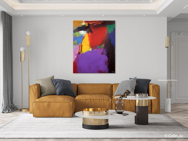 Abstract Painting on Canvas, Extra Large Abstract Painting for Living Room, Large Original Abstract Wall Art, Contemporary Acrylic Paintings-HomePaintingDecor