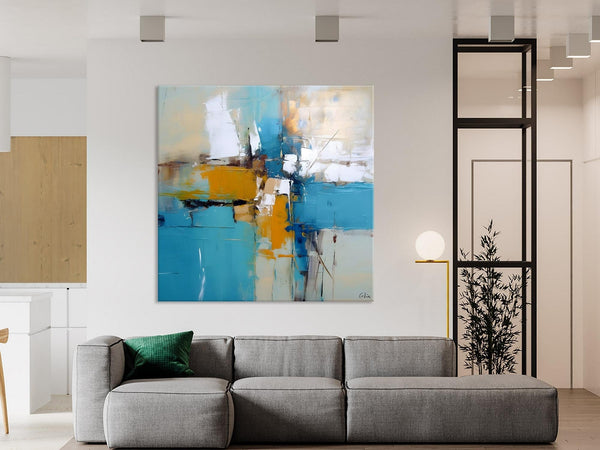Large Abstract Painting for Bedroom, Original Modern Wall Art Paintings, Oversized Contemporary Canvas Paintings, Modern Acrylic Artwork-HomePaintingDecor