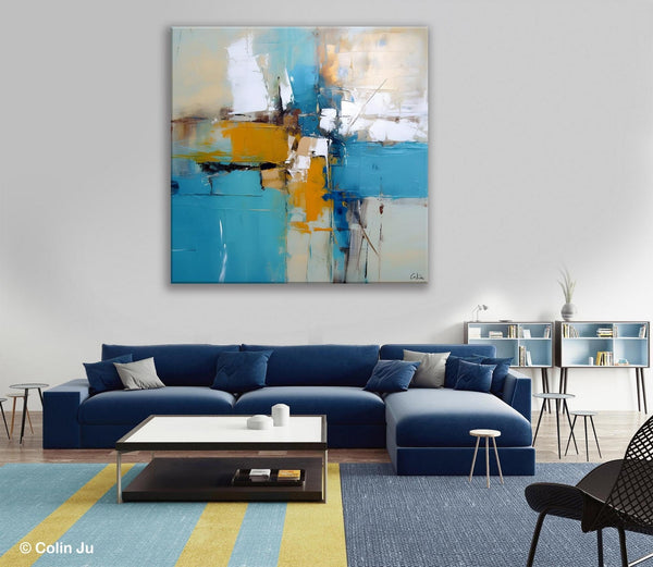 Large Abstract Painting for Bedroom, Original Modern Wall Art Paintings, Oversized Contemporary Canvas Paintings, Modern Acrylic Artwork-HomePaintingDecor