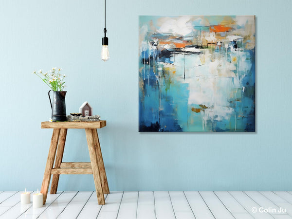 Large Abstract Painting for Bedroom, Original Modern Wall Art Paintings, Contemporary Canvas Art, Modern Acrylic Artwork, Buy Art Online-HomePaintingDecor