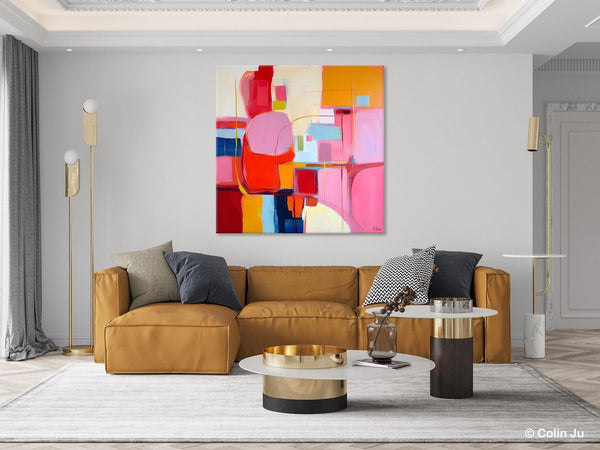 Ultra Modern Acrylic Paintings, Abstract Painting for Bedroom, Original Modern Wall Art Paintings, Oversized Contemporary Canvas Paintings-HomePaintingDecor