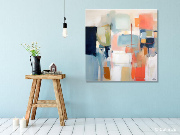 Large Abstract Painting for Bedroom, Original Modern Paintings, Contemporary Canvas Art, Modern Acrylic Artwork, Buy Art Paintings Online-HomePaintingDecor
