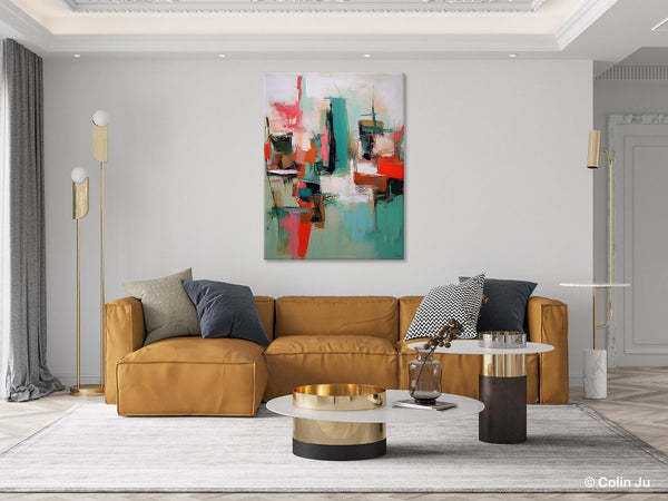 Extra Large Painting for Sale, Huge Contemporary Acrylic Paintings, Extra Large Canvas Paintings, Original Abstract Painting, Impasto Art-HomePaintingDecor
