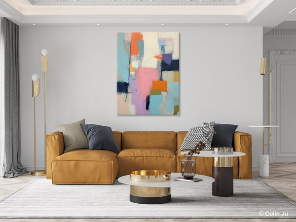 Modern Paintings, Large Contemporary Wall Art, Acrylic Painting on Canvas, Extra Large Paintings for Dining Room, Original Abstract Painting-HomePaintingDecor